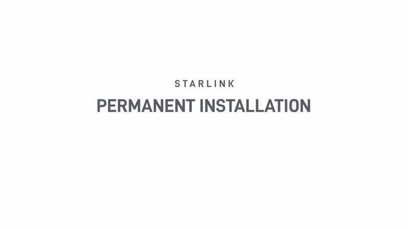 Installazione permanente per attuazione standard
